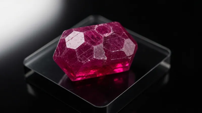 Les propriétés chimiques du rubis